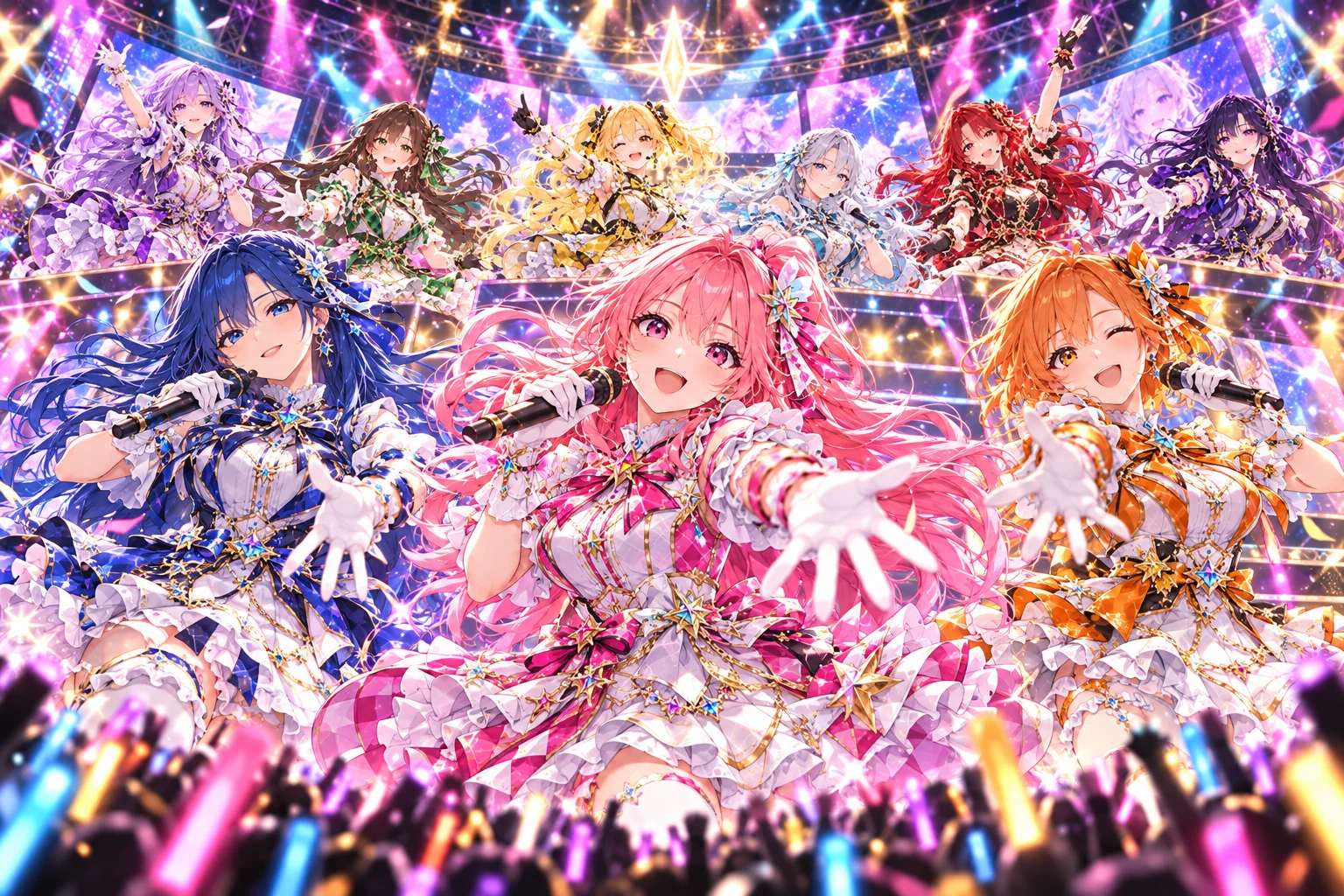 LUMINA9のライブステージ